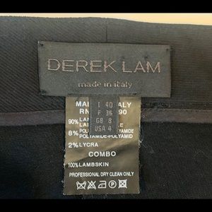 ❗️💲💲SALE💲💲❗️Derek Lam leather & wool pants.